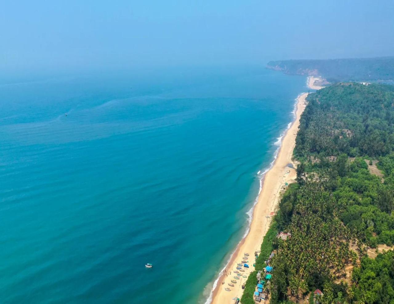 Saffronstays Stella Maris - Luxury Beach Front Villa Near Redi Beach Querim 外观 照片
