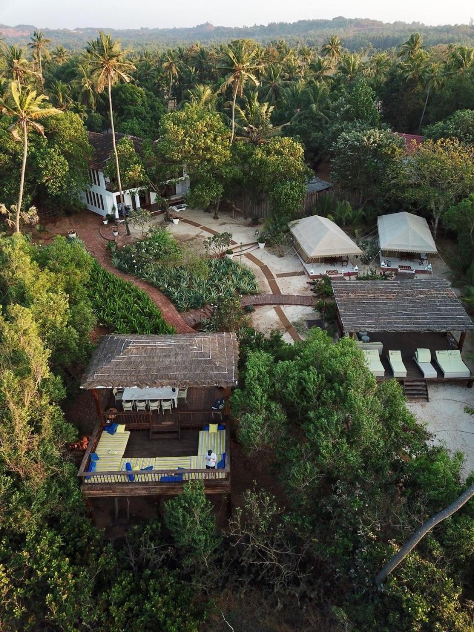 Saffronstays Stella Maris - Luxury Beach Front Villa Near Redi Beach Querim 外观 照片
