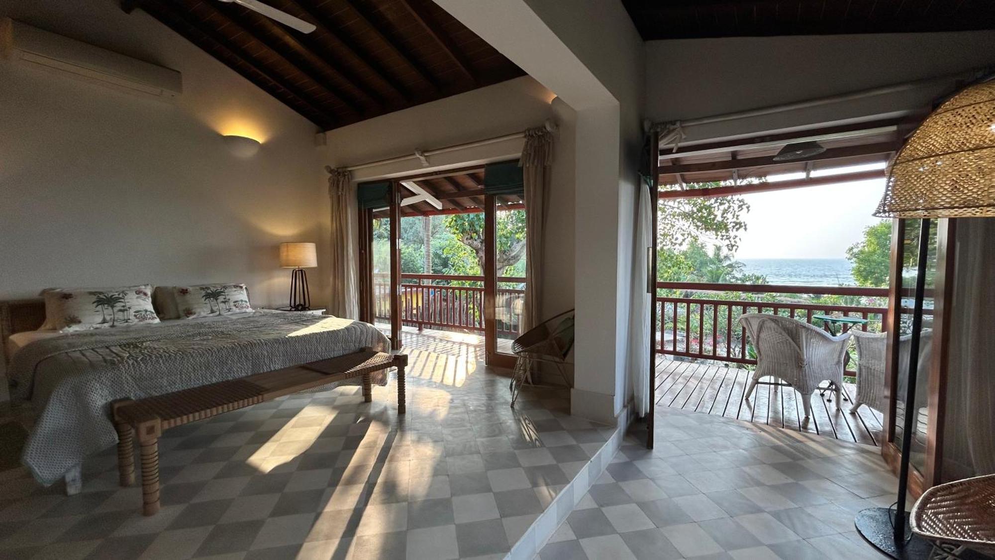 Saffronstays Stella Maris - Luxury Beach Front Villa Near Redi Beach Querim 外观 照片